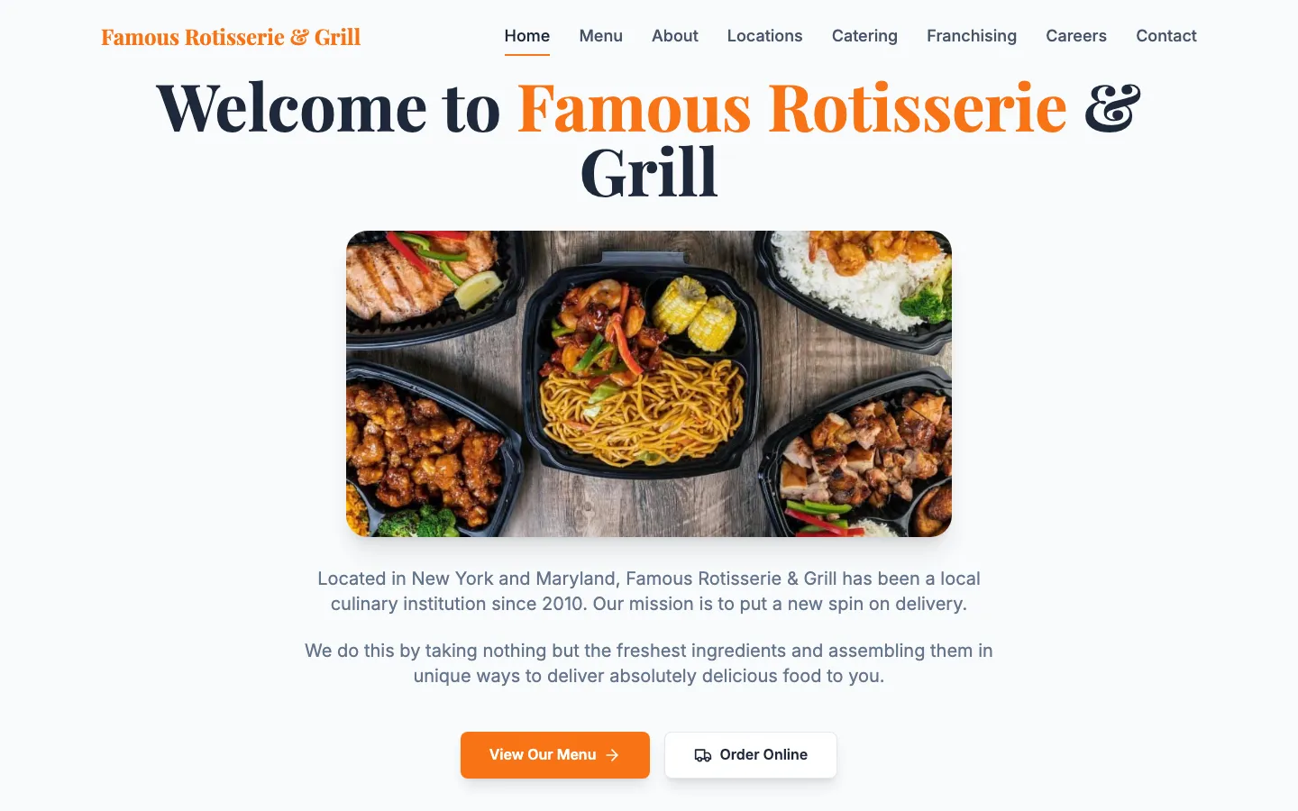 Famous Rotisserie & Grill cover