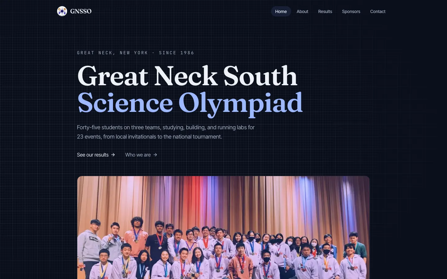 GNS Science Olympiad home page