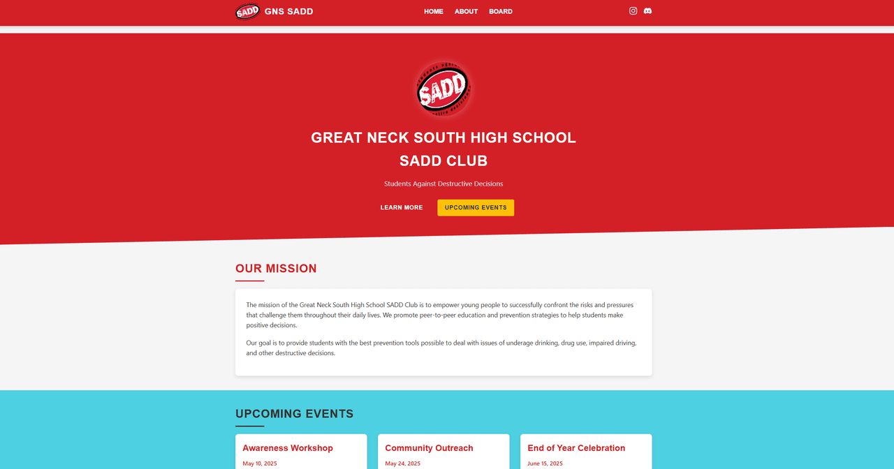 GNS SADD cover